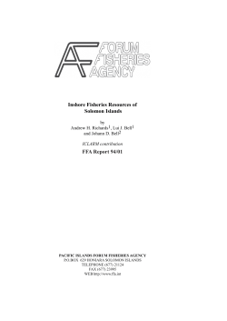 Solomon Islands - IW:LEARN