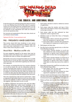 FAQ and Errata