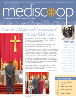 August 2010 - St. Vincent`s HealthCare