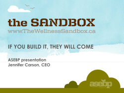 The Sandbox - Alberta School Boards Association