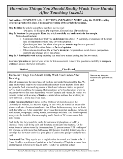 Harmless Things You Should Really Wash Your Hands After