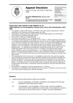 Appeal Decision - Guildford Borough Council
