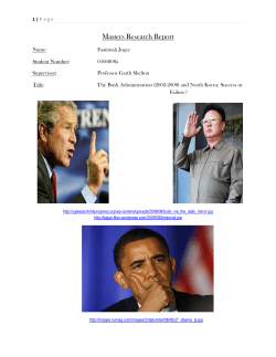 Masters Research Report