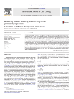 Klinkenberg effect on predicting and measuring helium permeability