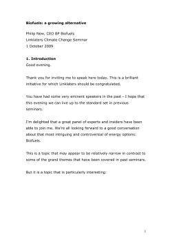 Speech by Anne Ruth Herkes to the International Sugar