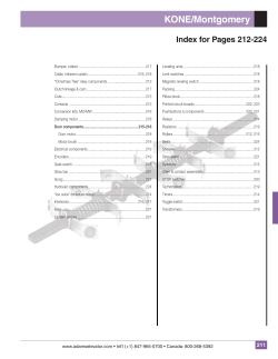 KONE/Montgomery - Adams Elevator
