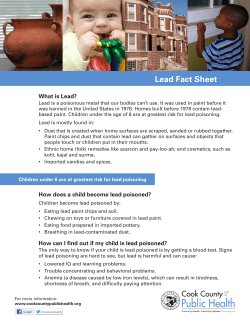 color - Cook County Department of Public Health