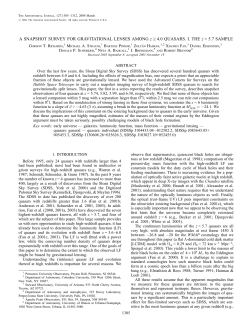 2004 - Steward Observatory Web