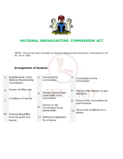 national broadcasting commission act