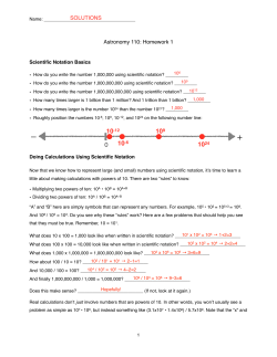 Solutions - GCCAstro110