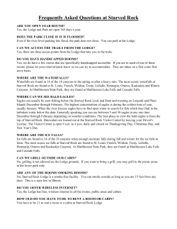 Frequently Asked Questions at Starved Rock