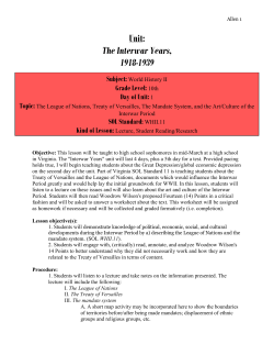 Fourteen Points - Ashley Michelle Allen