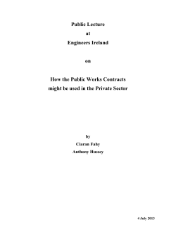 July 2013 - Engineers Ireland