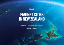 magnet cities in new zealand