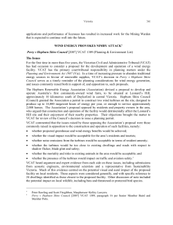 applications and performance of licensees has resulted in