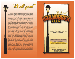 In 1978, a little breakfast and lunch place with an emphasis on home