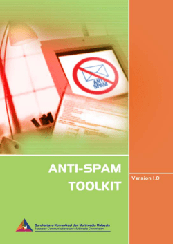 Anti-Spam Toolkit