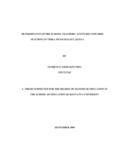 chapter four - Kenyatta University Institutional Repository