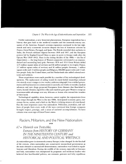 67.., Heinrich von Treitschlee, Extracts from HISTORY