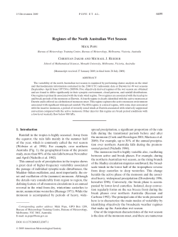 Pope, M., C. Jakob, and M. Reeder, 2009