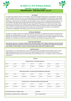 St John`s C of E Primary School