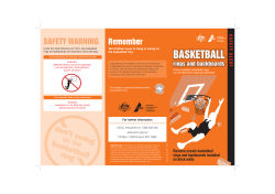 Safe Installation of Basketball Rings