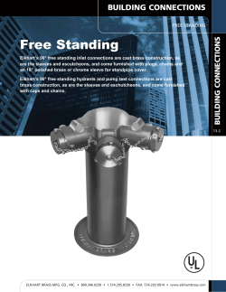 Free Standing - Elkhart Brass