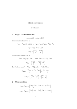 Mathematical formulations