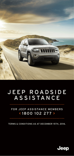 JEEP ROADSIDE ASSISTANCE