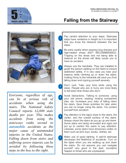 Falling from the Stairway