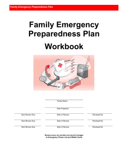 Family Emergency