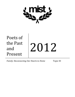 Poets of the Past and Present