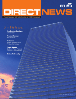 Product News and Technical Information for HVAC