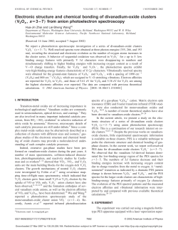 Electronic structure and chemical bonding of divanadium
