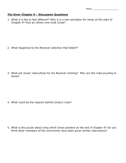 The Giver Chapter 9 &ndash; Discussion Questions 1. What is it like to feel