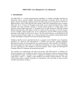 Multifunction Show Controller User Manual