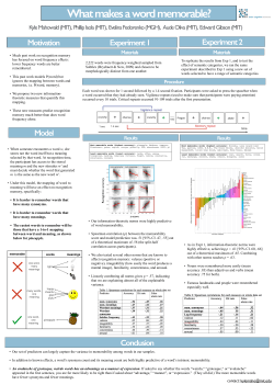 An information-theoretic account of word memorability