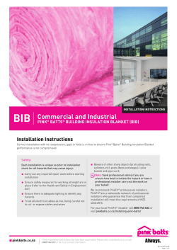 (BIB) installation instructions