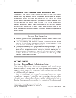 Leadersof Their Own Learning101 109