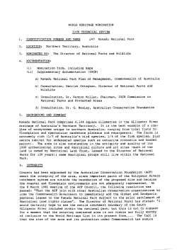 Advisory Body Evaluation (IUCN)