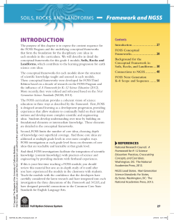 SoilS, RockS, and landfoRmS