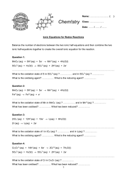Chem!stry - Chemist.sg