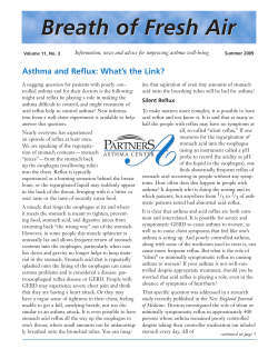 Breath of Fresh Air - Partners Asthma Center