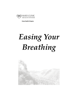Easing Your Breathing - Mayo Clinic Health System