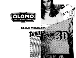 brand standards - Alamo Drafthouse Cinema