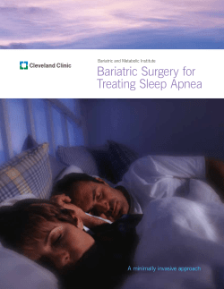 Sleep Apnea Brochure
