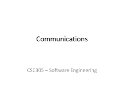 Communications Presentation