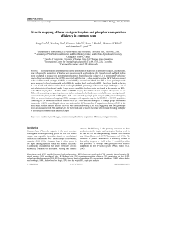 Genetic mapping of basal root gravitropism and phosphorus