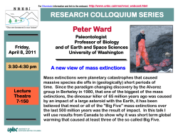 A new view of mass extinctions