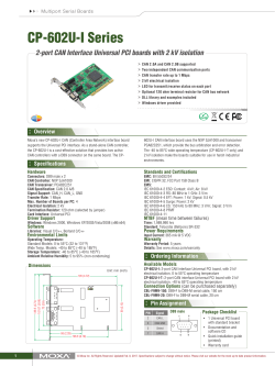 CP-602U-I Series
